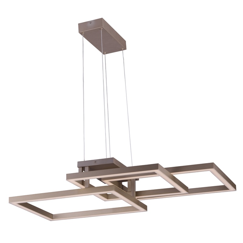 ET2 E21515-CHP Traverse LED LED Pendant, Champagne
