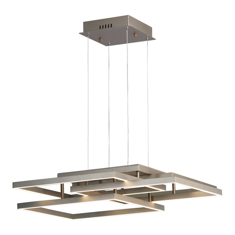 ET2 E21516-CHP Traverse LED LED Pendant, Champagne