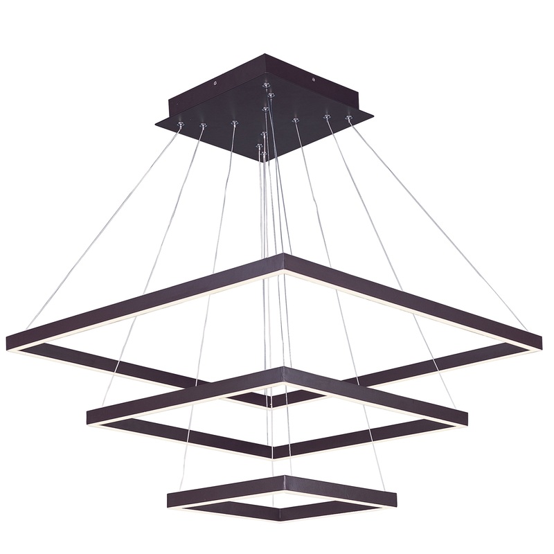 ET2 E22407-BZ Quad LED Pendant, Bronze