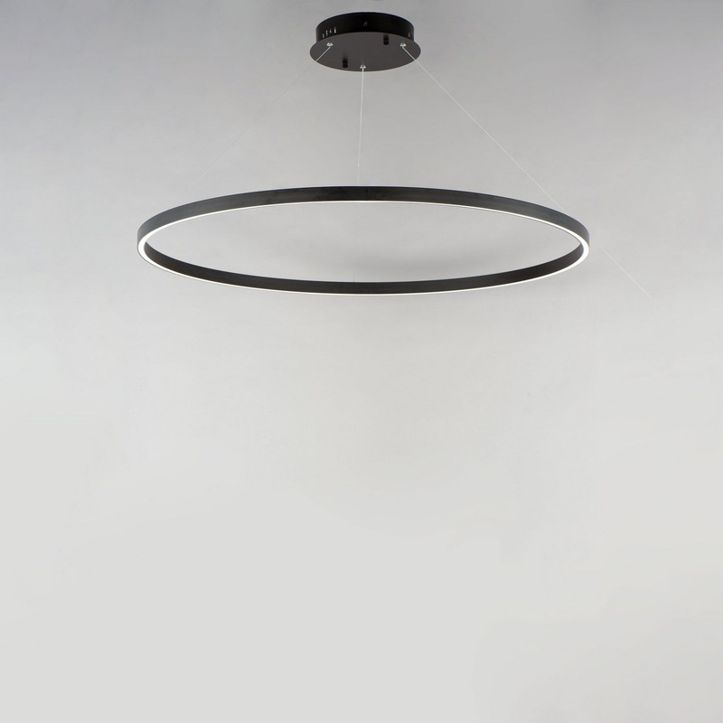 ET2 E22728-BK Groove WiZ LED Pendant, Black