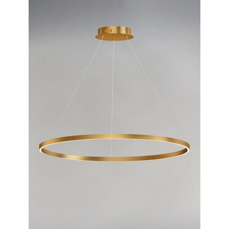 ET2 E22728-GLD Groove WiZ LED Pendant, Gold
