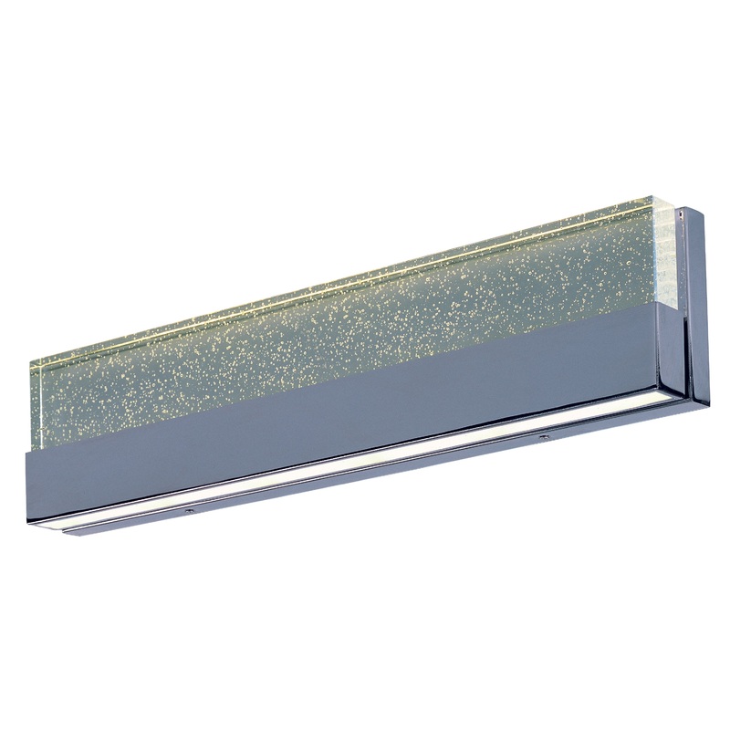 ET2 E22757-89PC Fizz III LED Bath Vanity, Polished Chrome