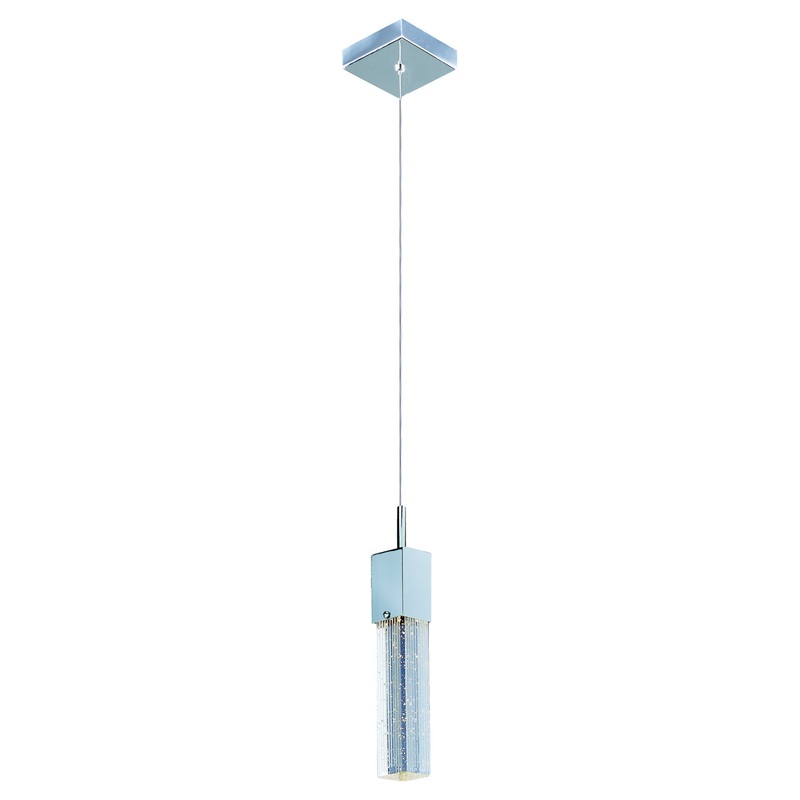 ET2 E22761-89PC Fizz III LED Mini Pendant, Polished Chrome
