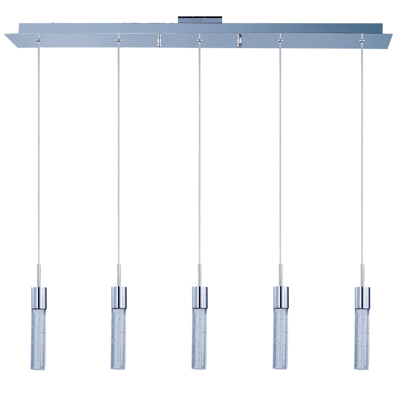 ET2 E22774-91PC Fizz IV LED Pendant, Polished Chrome