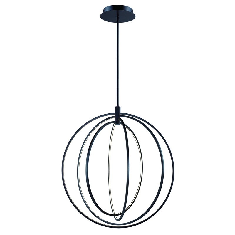 ET2 E24049-BZ Concentric LED LED Pendant, Bronze