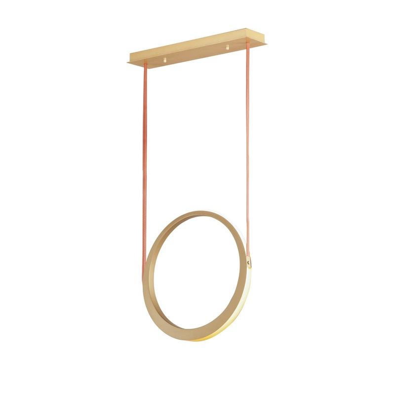 ET2 E24081-NAB Tether LED Pendant, Natural Aged Brass