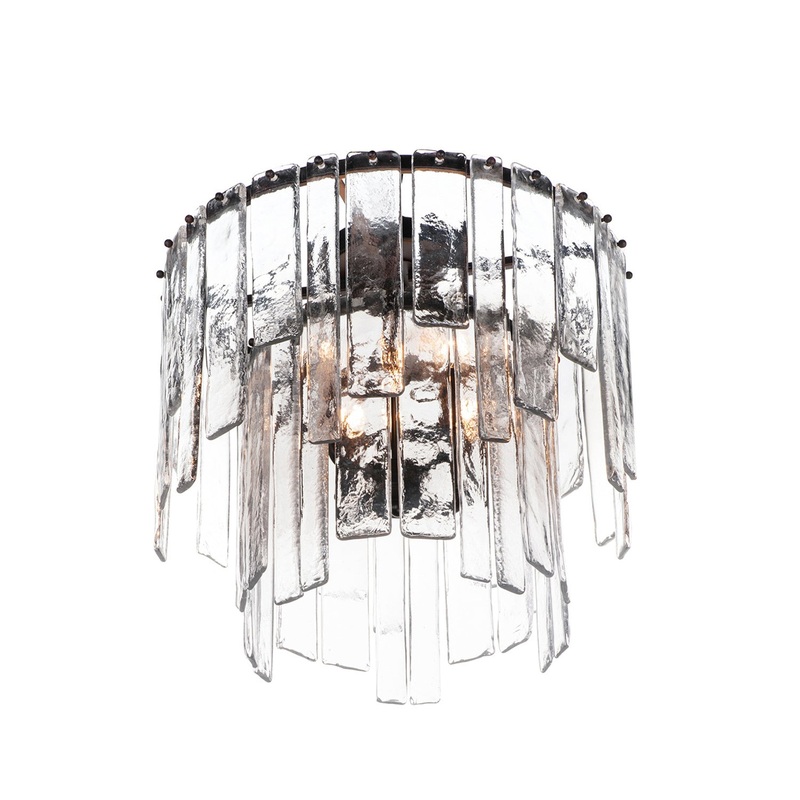 Maxim 21833AGDBZ Warren Four Light Semin-Flush / Pendant, Dark Bronze