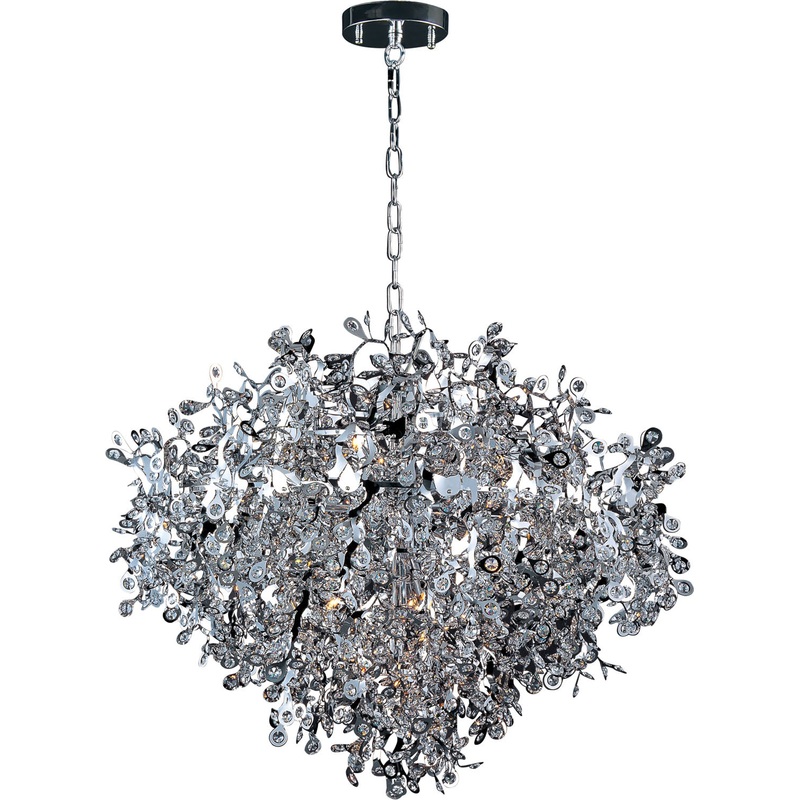 Maxim 24207BCPC Comet 13 Light Pendant, Polished Chrome