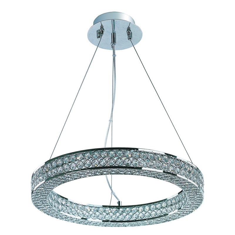 Maxim 39772BCPC Eternity LED LED Pendant, Polished Chrome