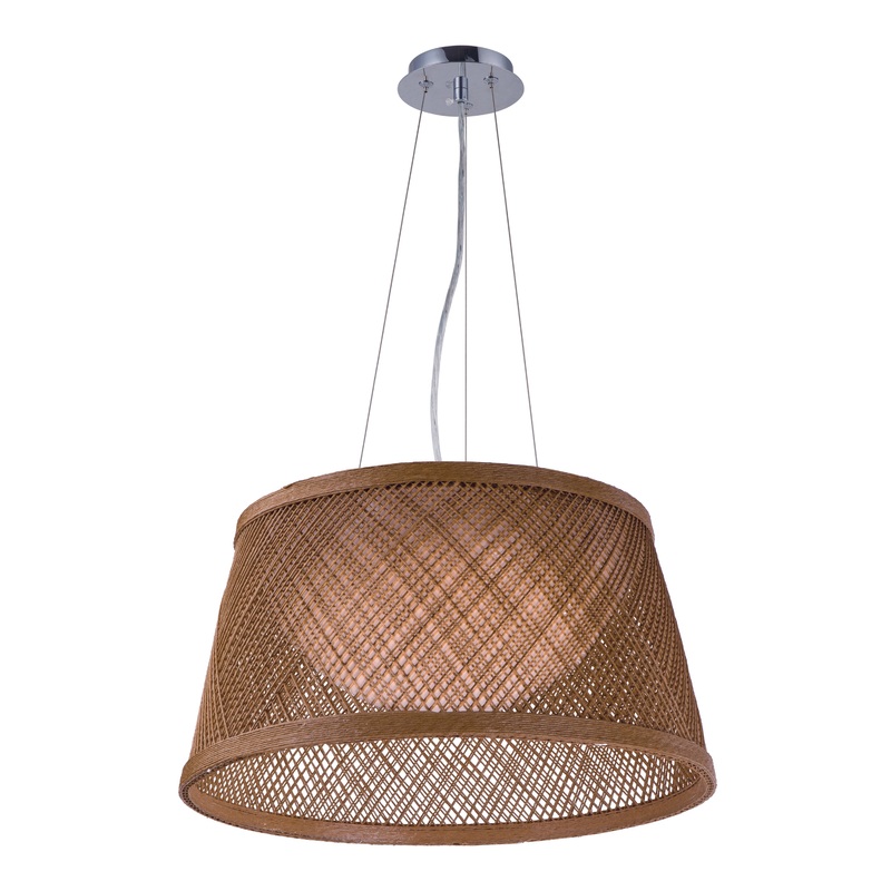 Maxim 54374NA Bahama LED Pendant, Natural