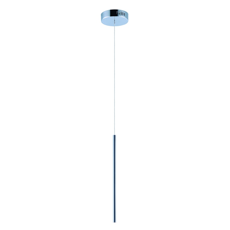ET2 E10002-PC Flute LED Mini Pendant, Polished Chrome