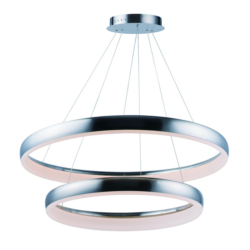 ET2 E10036-SN Innertube LED Pendant, Satin Nickel