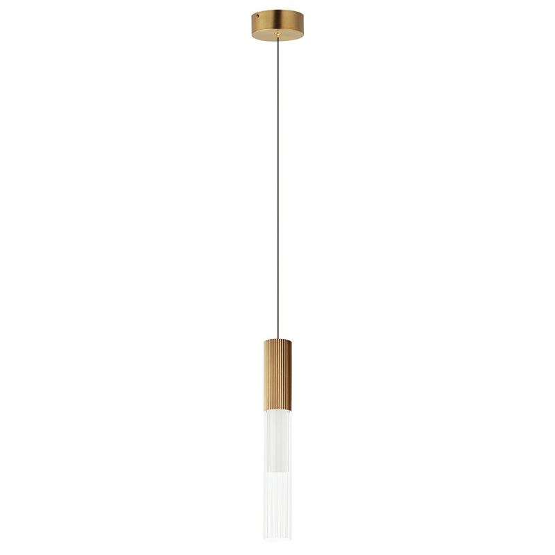 ET2 E11011-144GLD Reeds LED Pendant, Gold