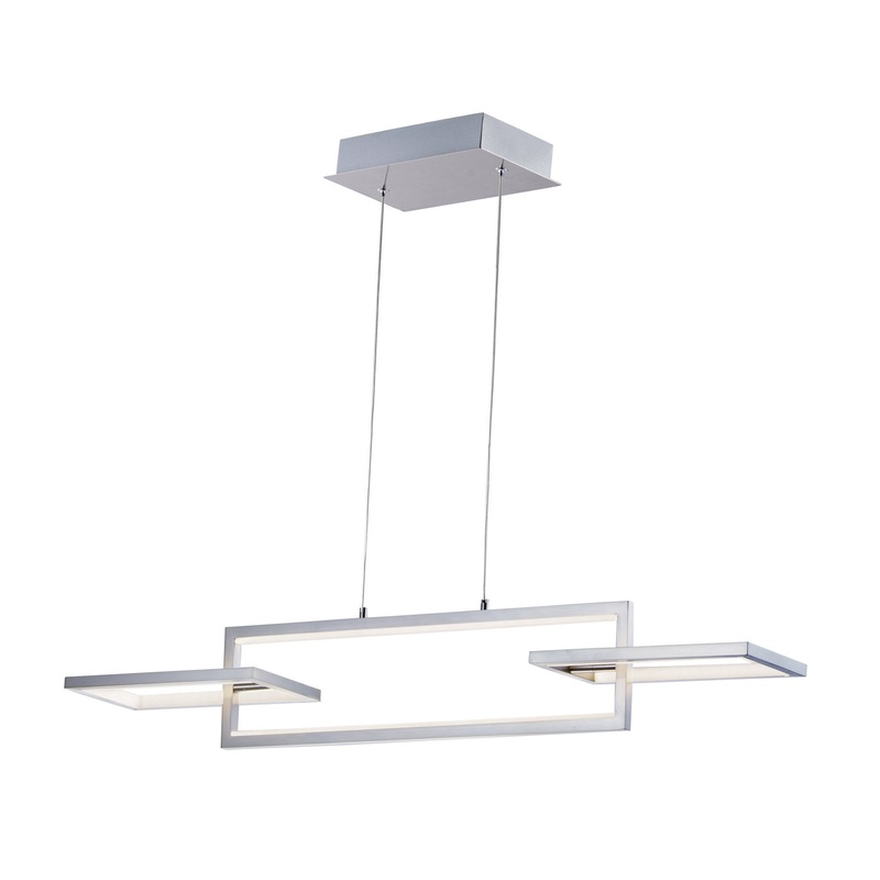 ET2 E20354-SN Link LED Pendant, Satin Nickel