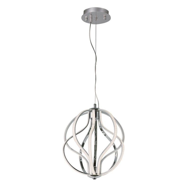 ET2 E21172-PC Aura LED Pendant, Polished Chrome