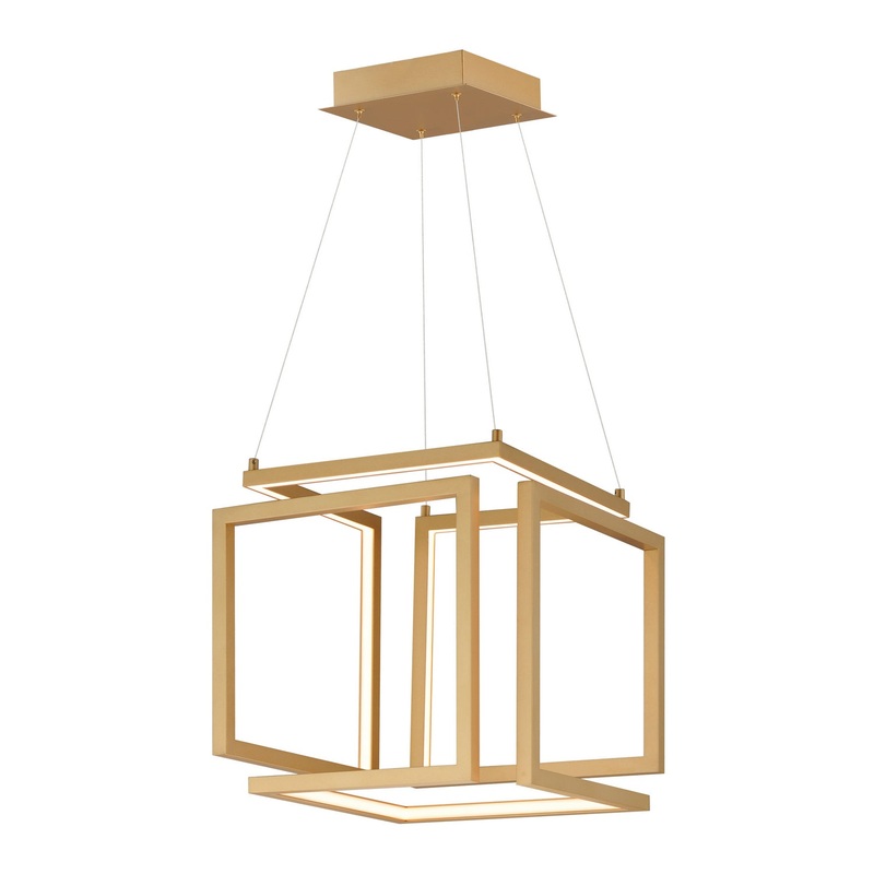ET2 E21262-GLD Penrose LED Pendant, Gold
