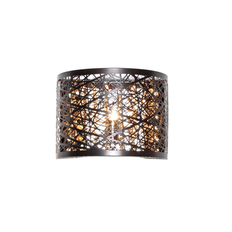 ET2 E21302-10BZ/BUL Inca LED Wall Sconce, Bronze