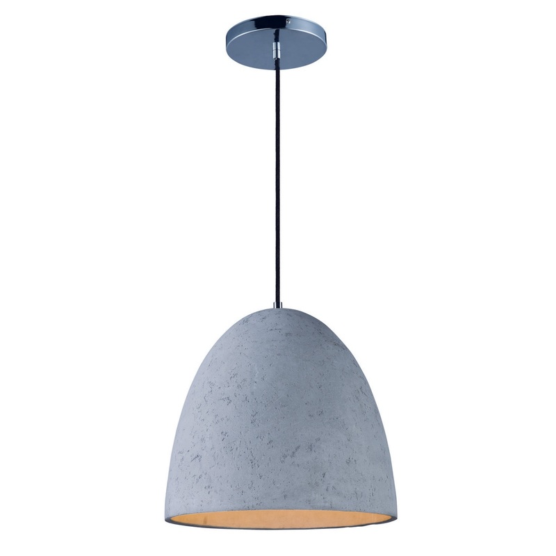 Maxim 12396GYPC Crete LED Pendant, Polished Chrome