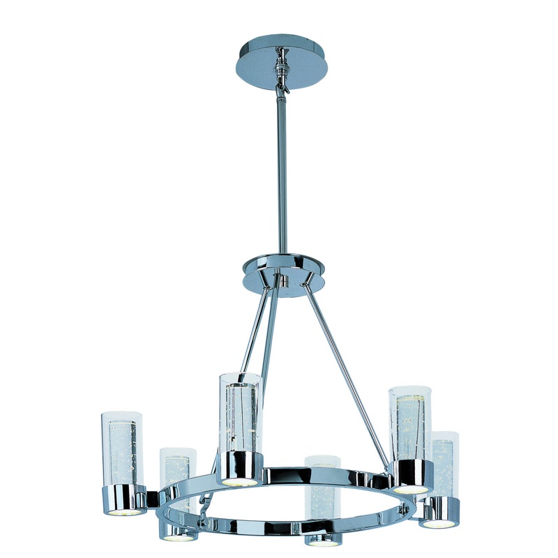 Maxim 20907CLPC Sync LED Chandelier, Polished Chrome