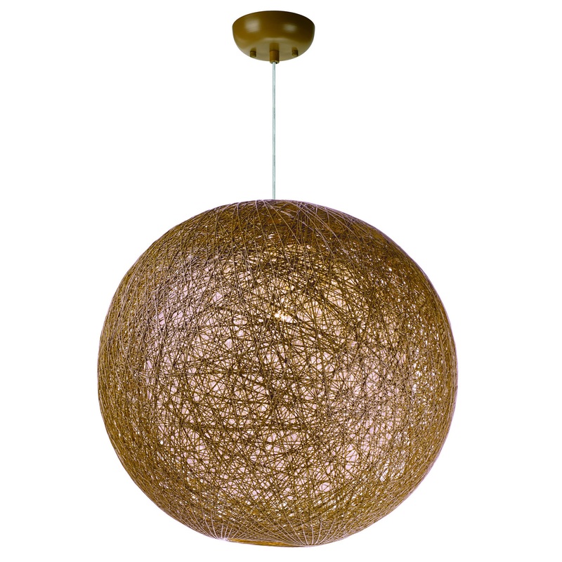 Maxim 14405NAWT Bali One Light Outdoor Pendant, Natural