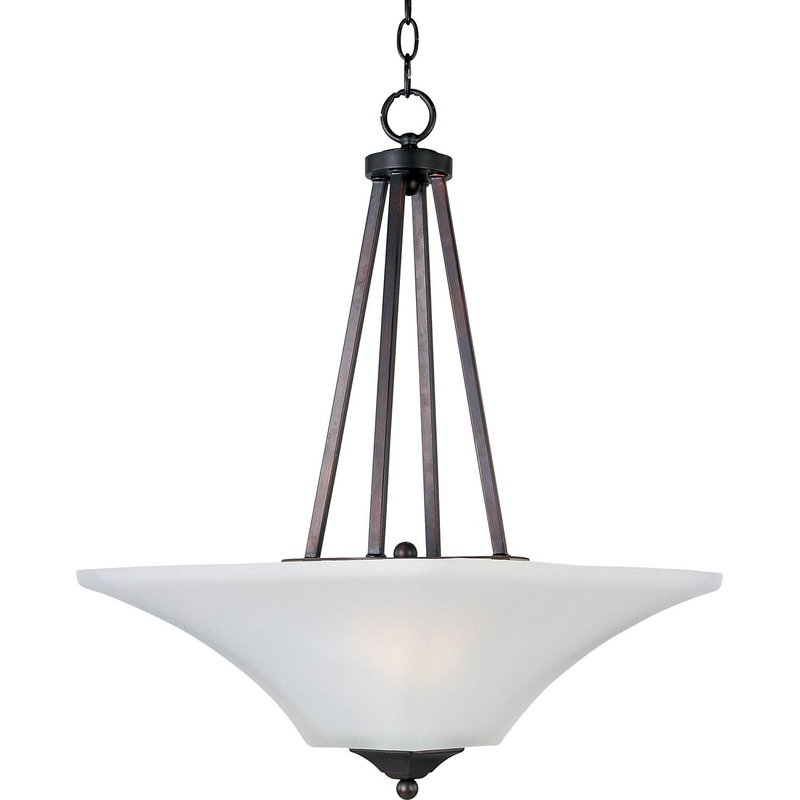 Maxim 20093FTOI Aurora Two Light Pendant, Oil Rubbed Bronze