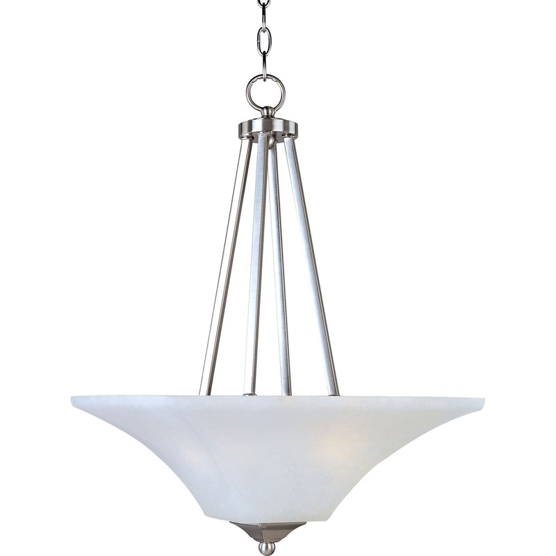 Maxim 20093FTSN Aurora Two Light Pendant, Satin Nickel