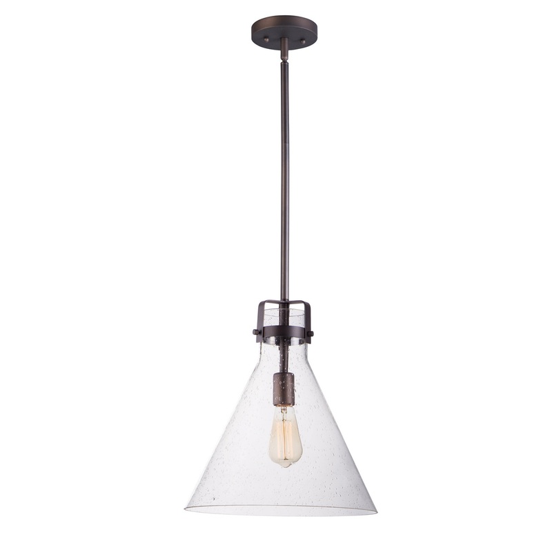 Maxim 26119CDOI Seafarer One Light Pendant, Oil Rubbed Bronze