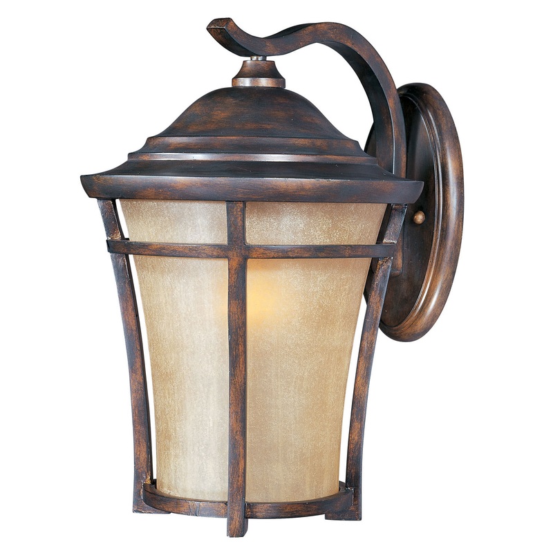 Maxim 40165GFCO Balboa VX One Light Outdoor Wall Lantern, Copper Oxide