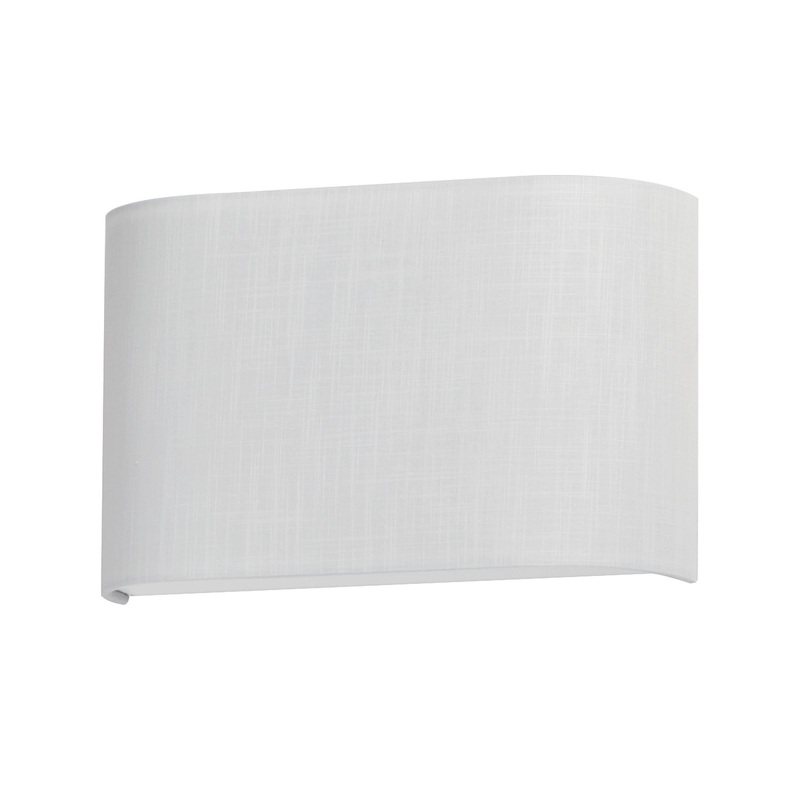 Maxim 10239WL Prime LED Wall Sconce, White Linen
