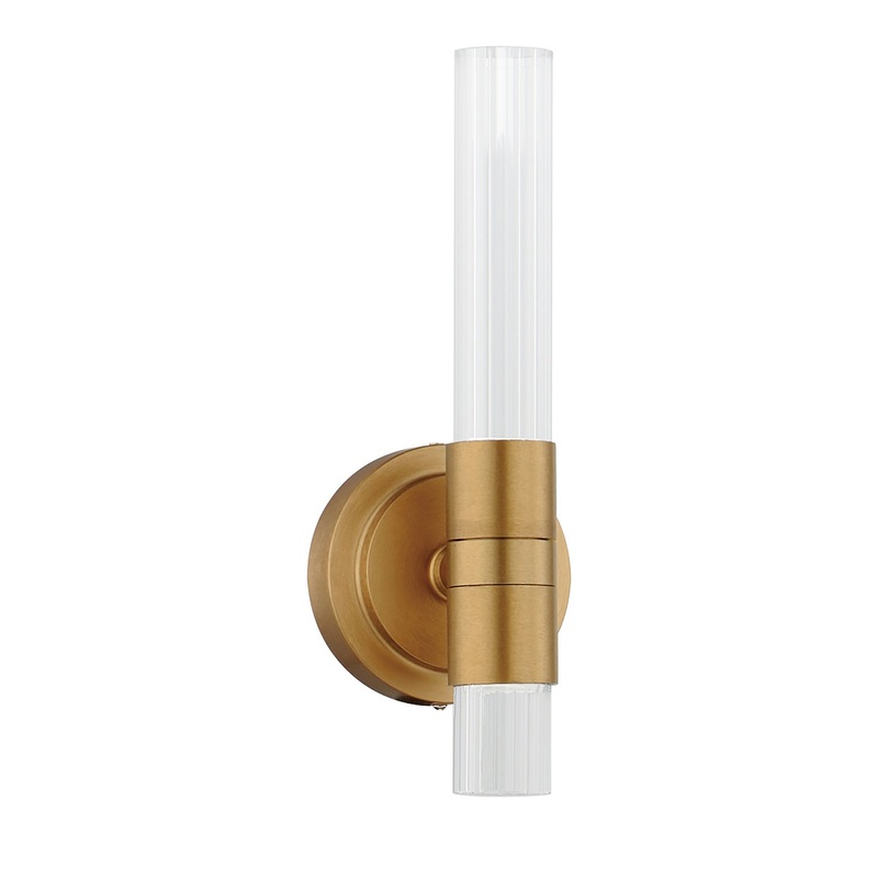 Maxim 16161CRGLD Ovation LED Wall Sconce, Gold
