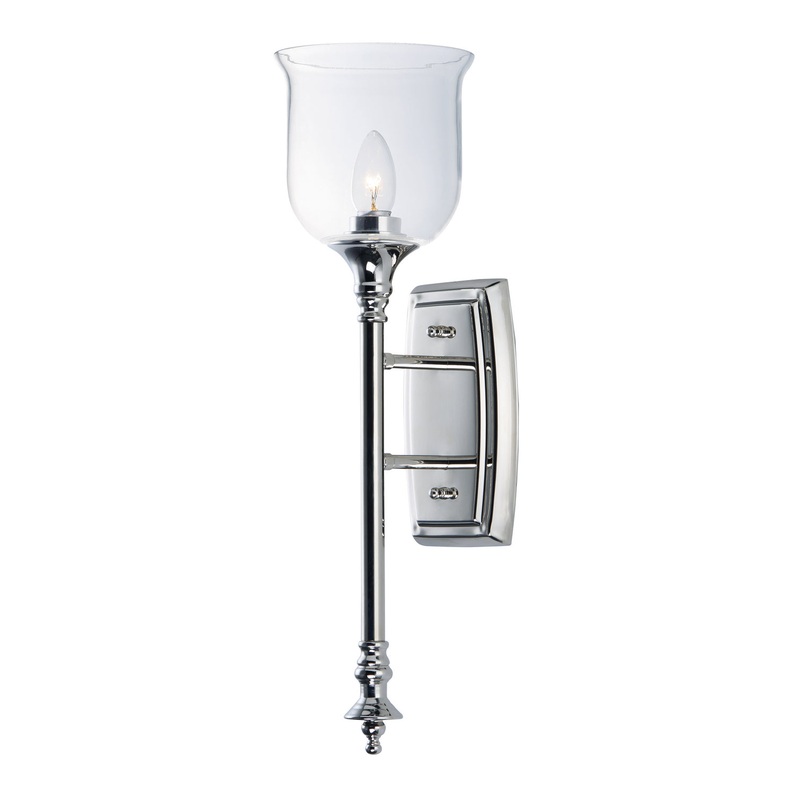 Maxim 20479CLPN Centennial One Light Wall Sconce, Polished Nickel