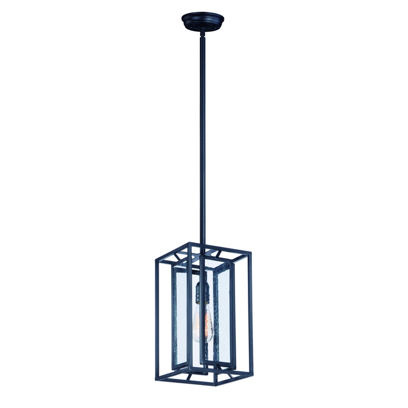 Maxim 21672CDBK Era One Light Pendant, Black