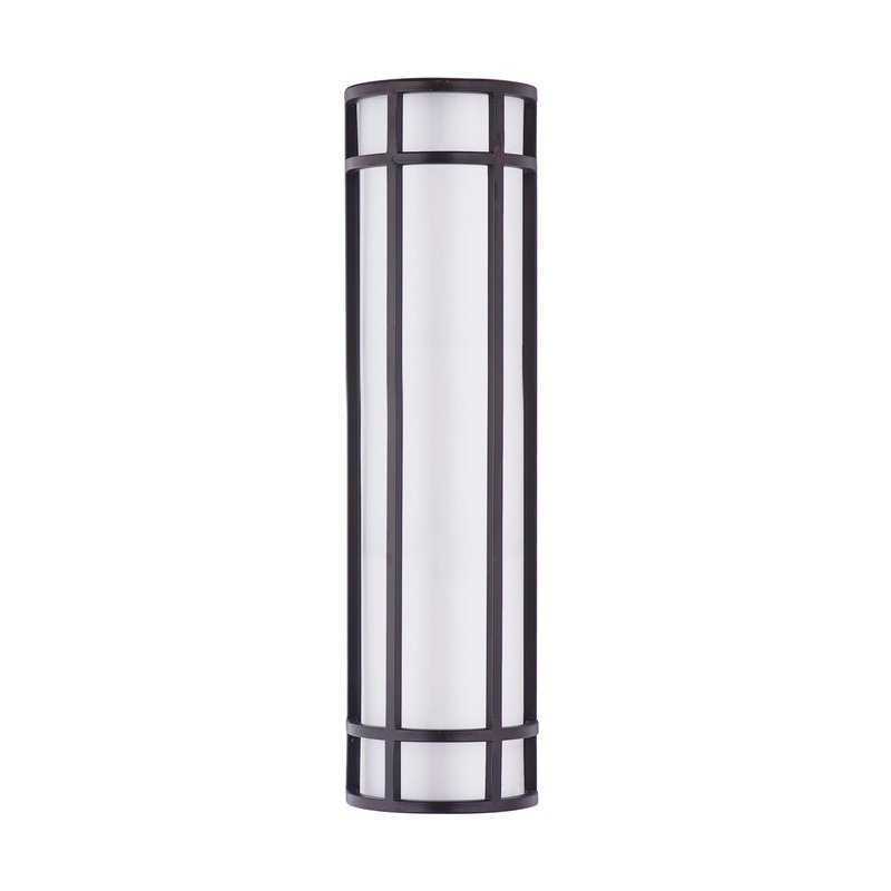Maxim 55575WTBZ Moon Ray LED Outdoor Wall Sconce, Bronze