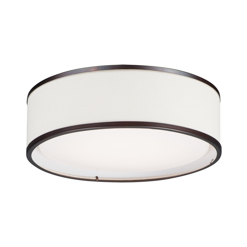 Maxim 10231OMOI Prime LED Flush Mount, Oil Rubbed Bronze