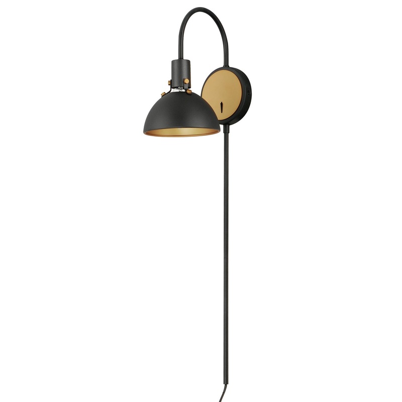 Maxim 12041ABBK Dawn One Light Wall Sconce, Antique Brass / Black