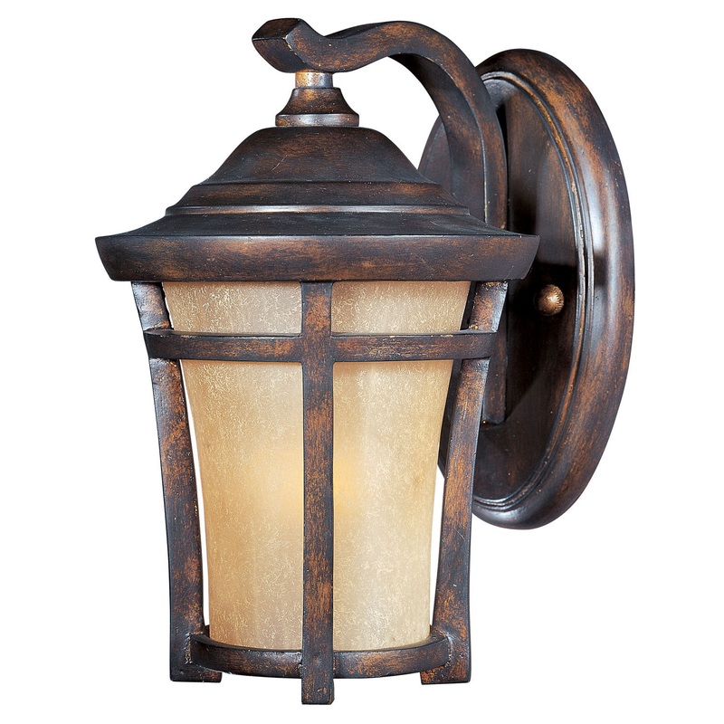 Maxim 40162GFCO Balboa VX One Light Outdoor Wall Lantern, Copper Oxide