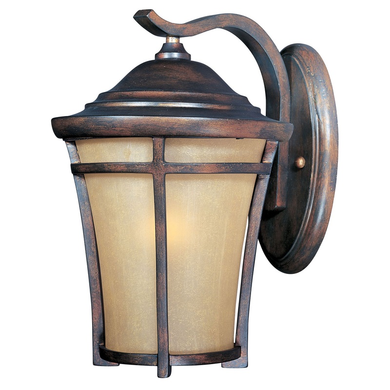 Maxim 40163GFCO Balboa VX One Light Outdoor Wall Lantern, Copper Oxide