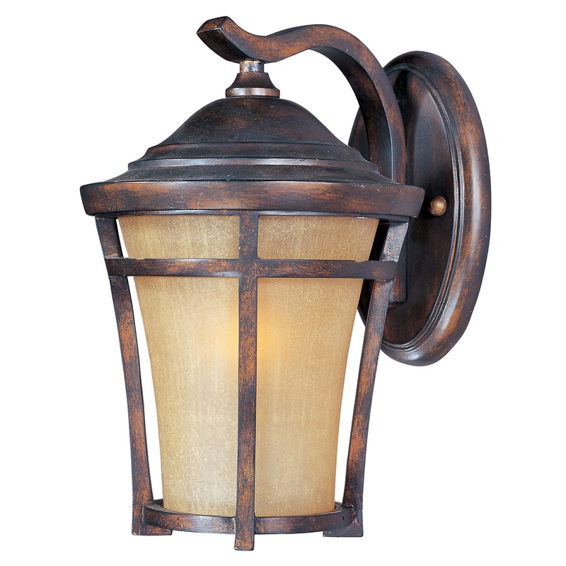 Maxim 40164GFCO Balboa VX One Light Outdoor Wall Lantern, Copper Oxide