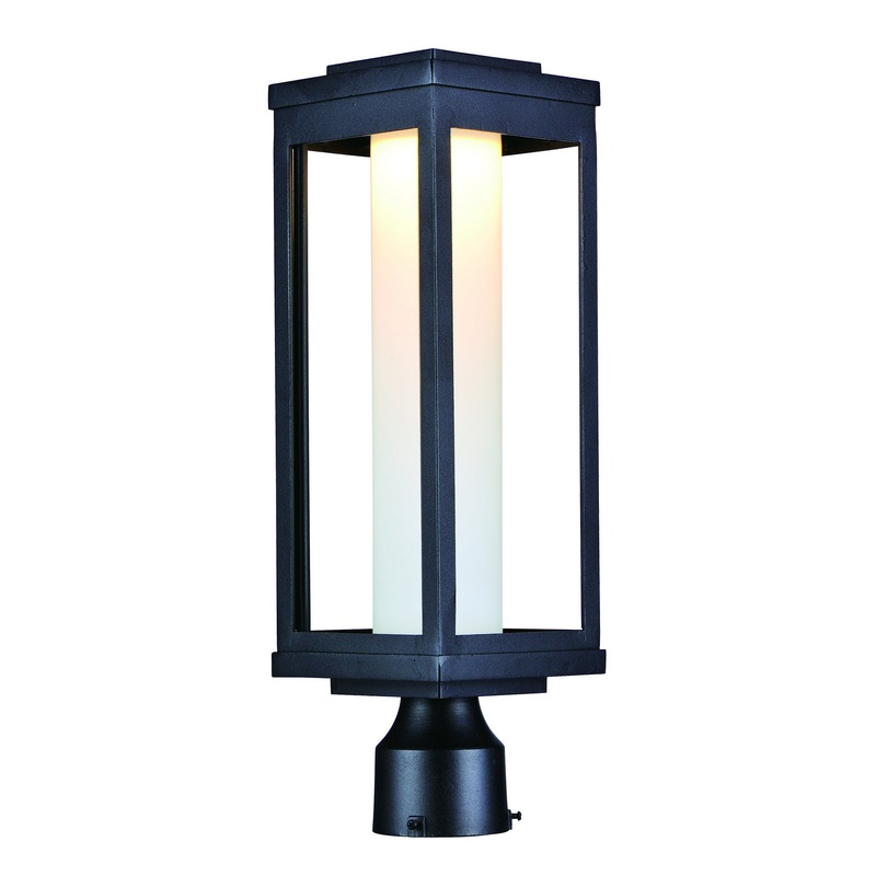 Maxim 55900SWBK Salon LED LED Outdoor Post/Pier Mount, Black