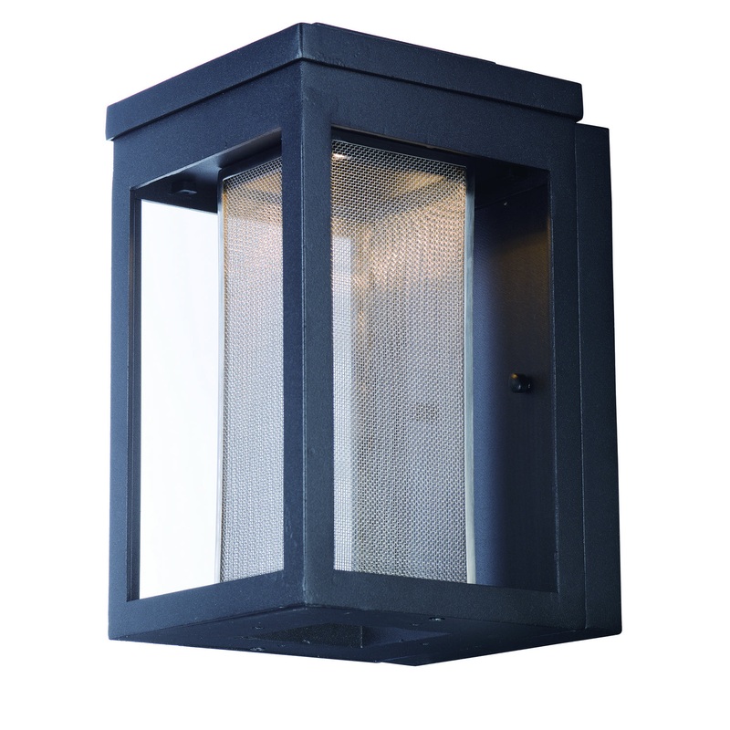 Maxim 55902MSCBK Salon LED LED Outdoor Wall Sconce, Black
