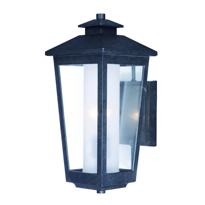 Maxim 2142CLFTAT Aberdeen One Light Outdoor Wall Lantern, Artesian Bronze