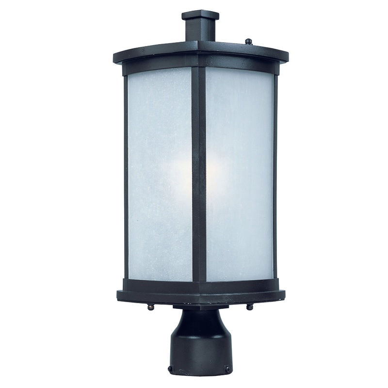 Maxim 3250FSBZ Terrace One Light Outdoor Pole/Post Lantern, Bronze