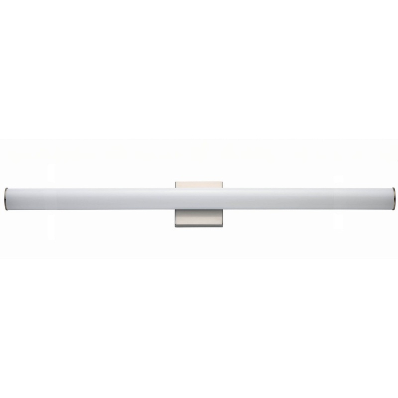 Maxim 52105SN Rail LED Bath Vanity, Satin Nickel