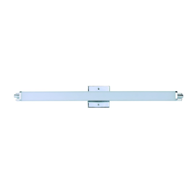 Maxim 53034WTPC Director LED Bath Vanity, Polished Chrome