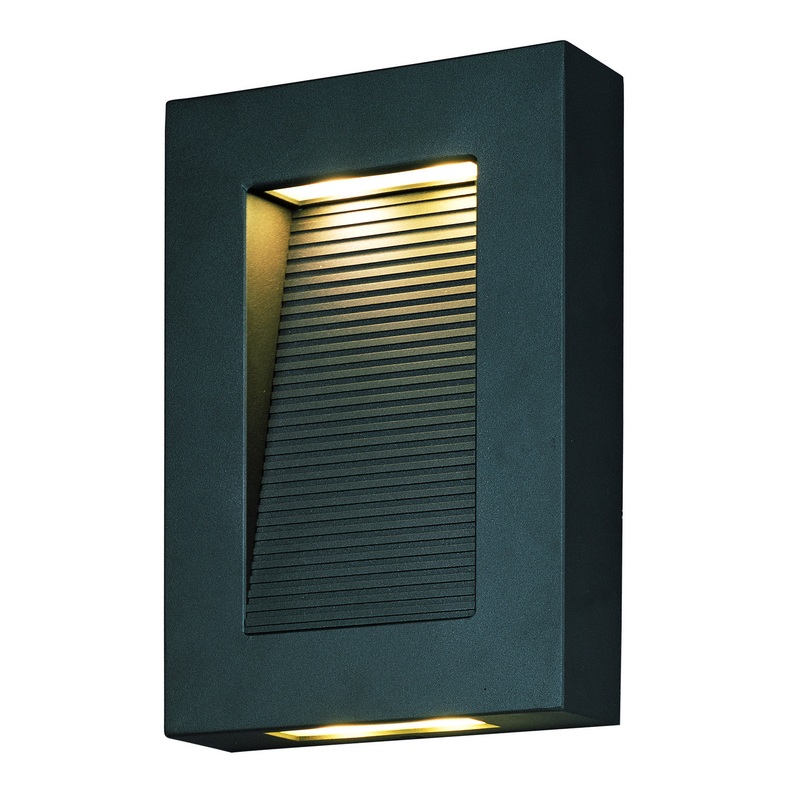 Maxim 54350ABZ Avenue LED LED Outdoor Wall Sconce, Architectural Bronze