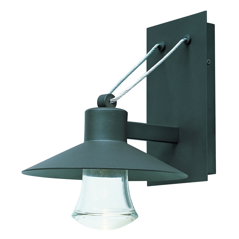 Maxim 54362CLABZ Civic LED Outdoor Wall Sconce, Architectural Bronze