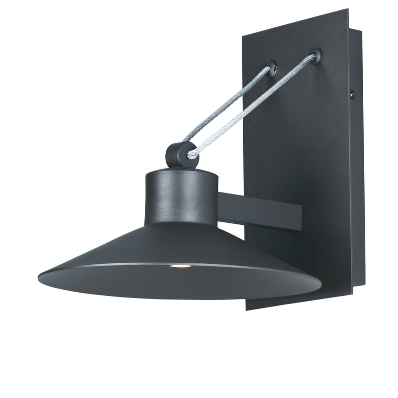 Maxim 54363FTABZ Civic LED Outdoor Wall Sconce, Architectural Bronze