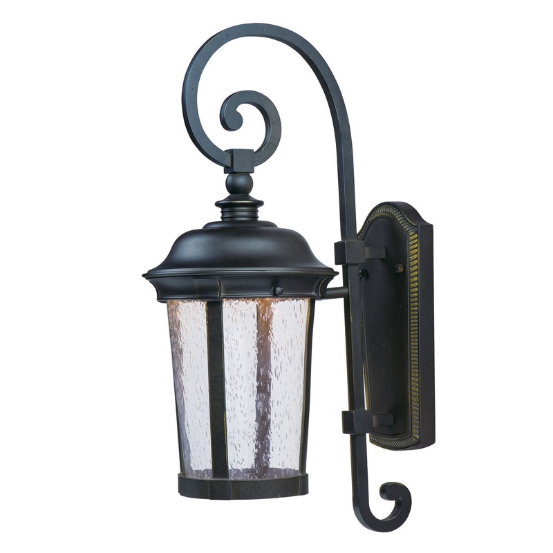 Maxim 55023CDBZ Dover LED LED Outdoor Wall Sconce, Bronze