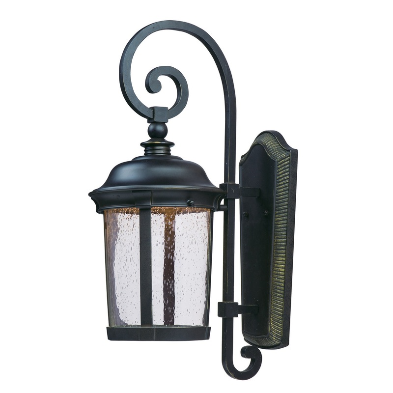 Maxim 55024CDBZ Dover LED LED Outdoor Wall Sconce, Bronze