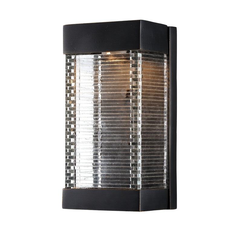 Maxim 55222CLBZ Stackhouse VX LED Outdoor Wall Sconce, Bronze